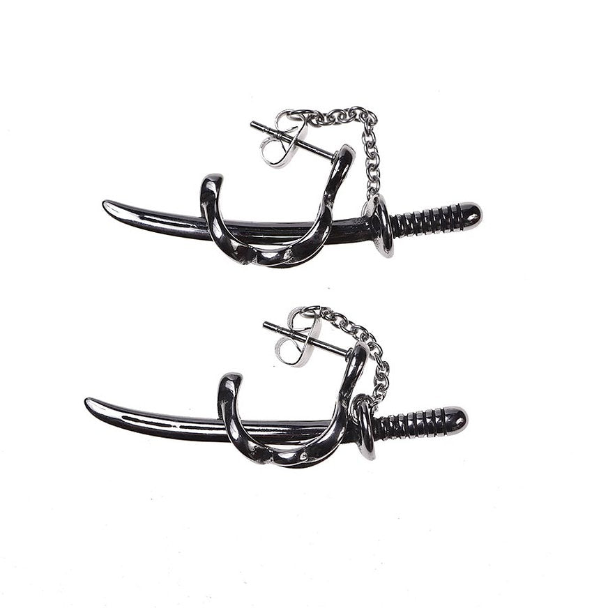 Sword earring