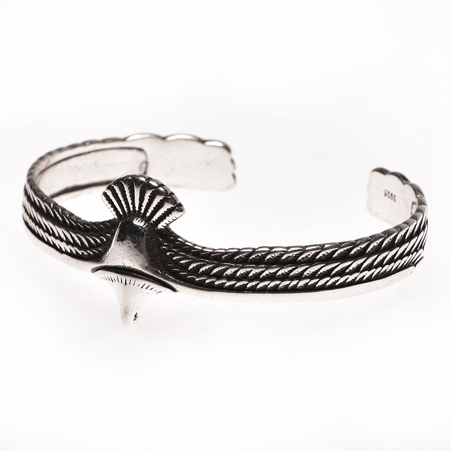 Eagle bangle silver