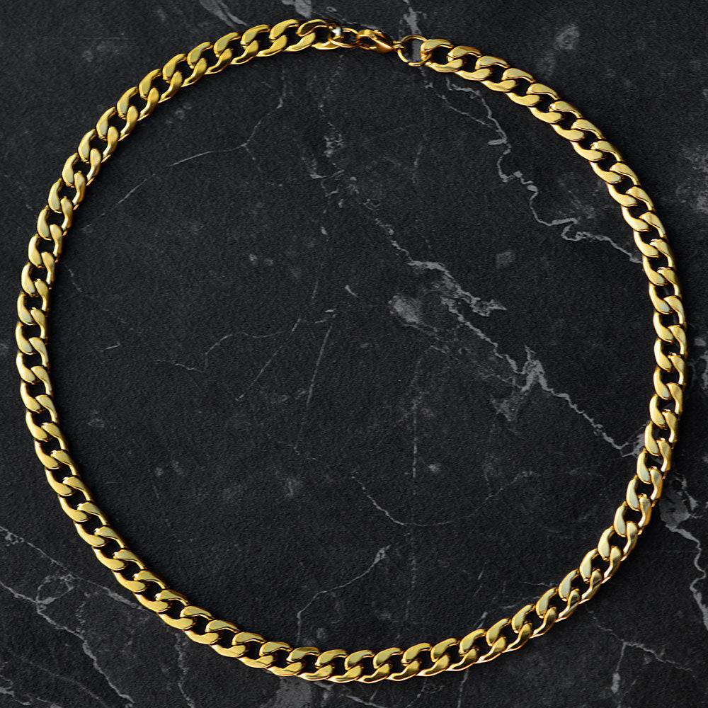 Thin Cuban choker 48cm