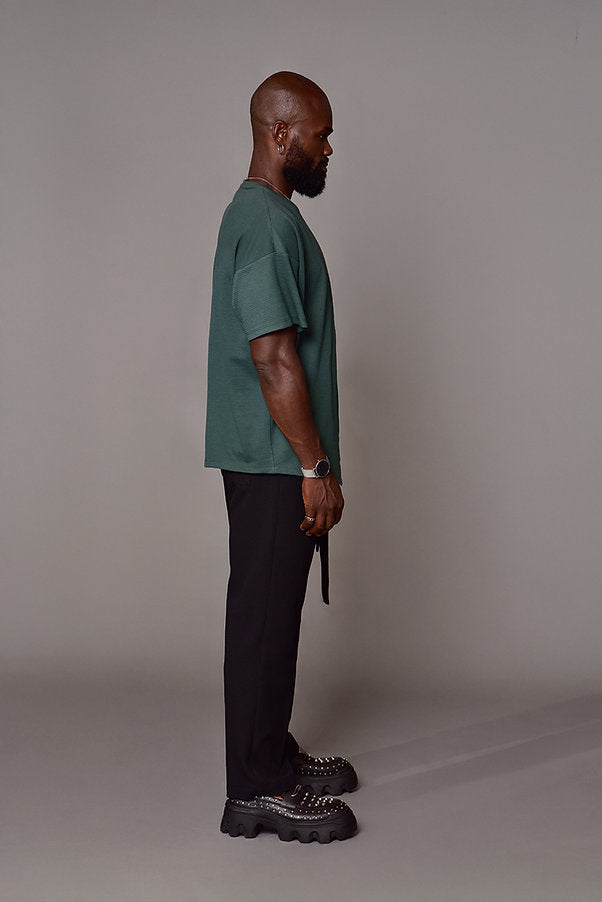 Pantalon loose fit negro
