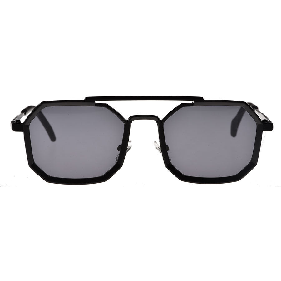 Gafas hexagonal black