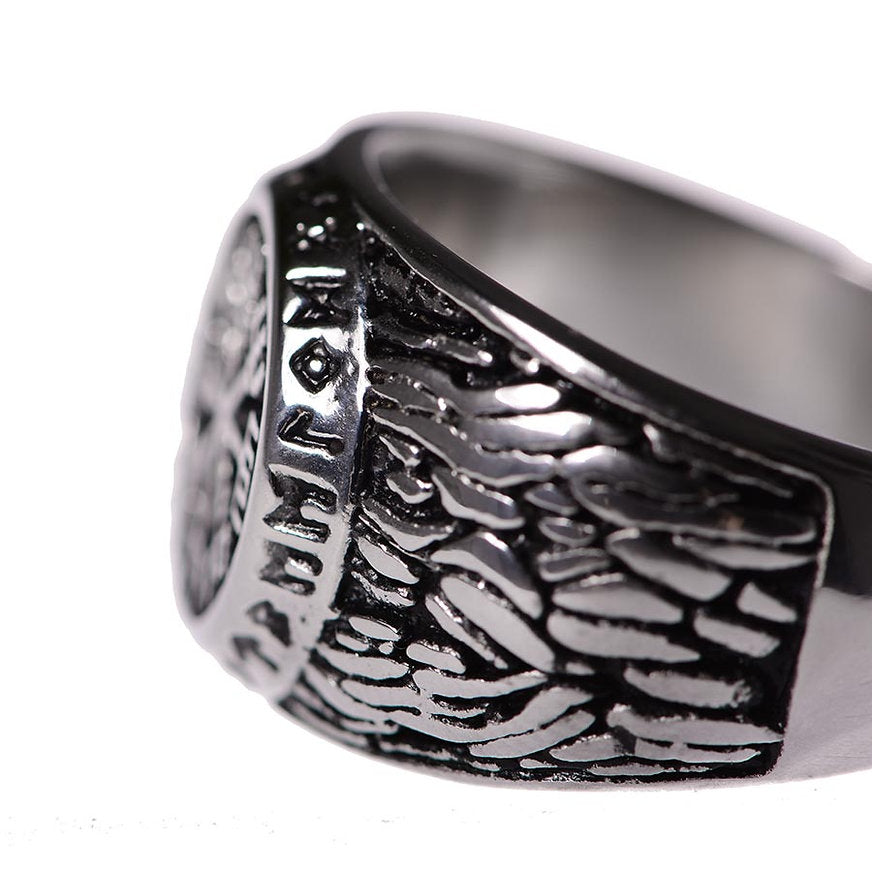 Nordic compass ring