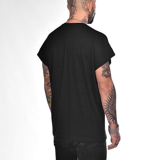 Camiseta blusón manga Japonesa negro