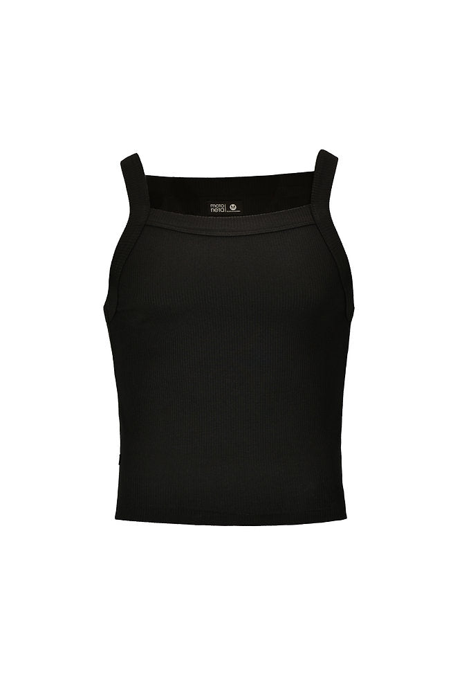 Tank top rib negro