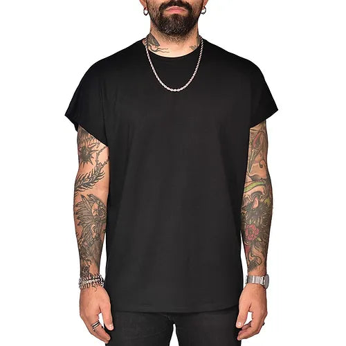 Camiseta blusón manga Japonesa negro