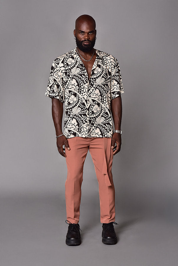 Pantalon Baggy Prenses Peach