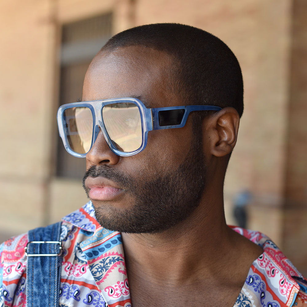 Gafas Marble blue