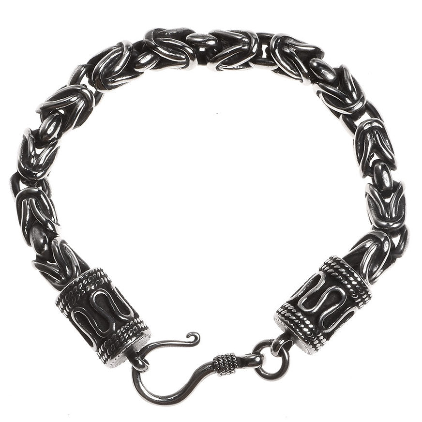 Shiva silver bracelet