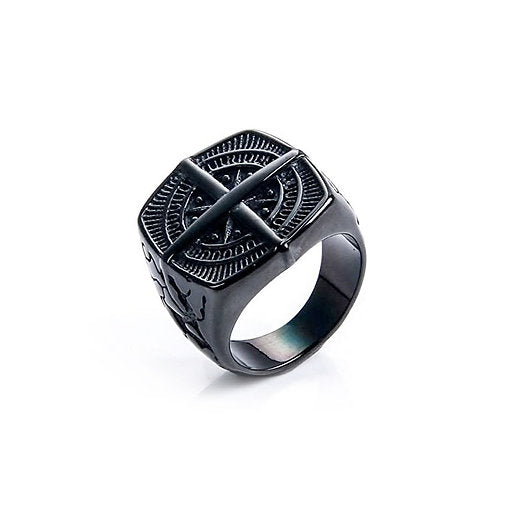 Compass ring black