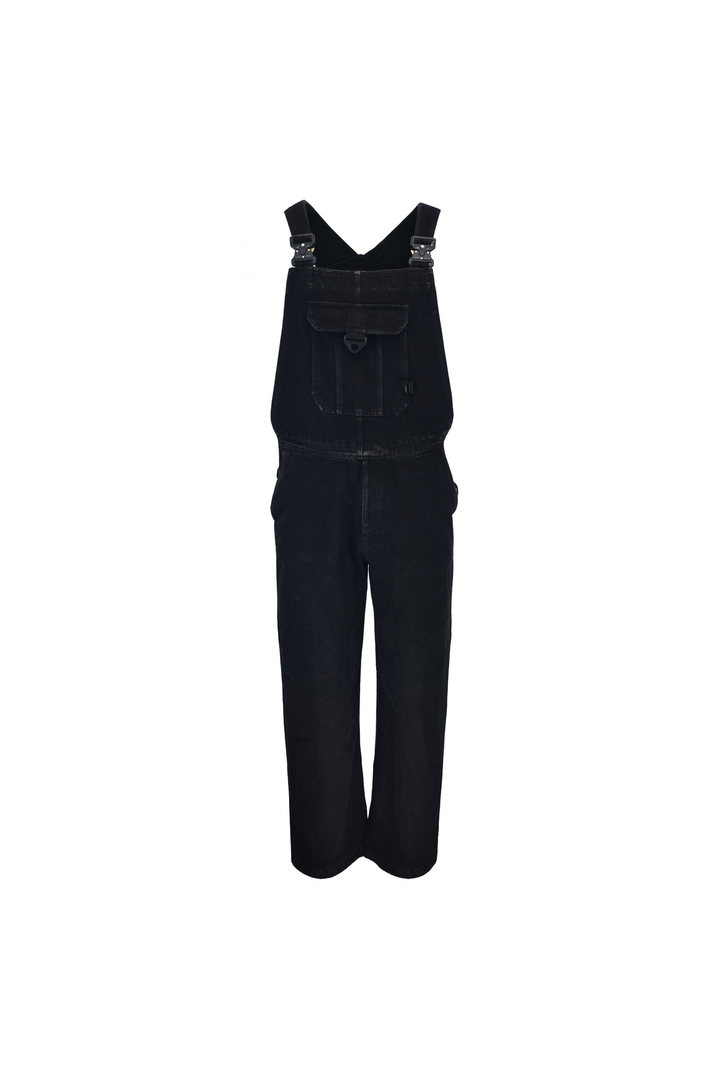 Overol denim tejano black