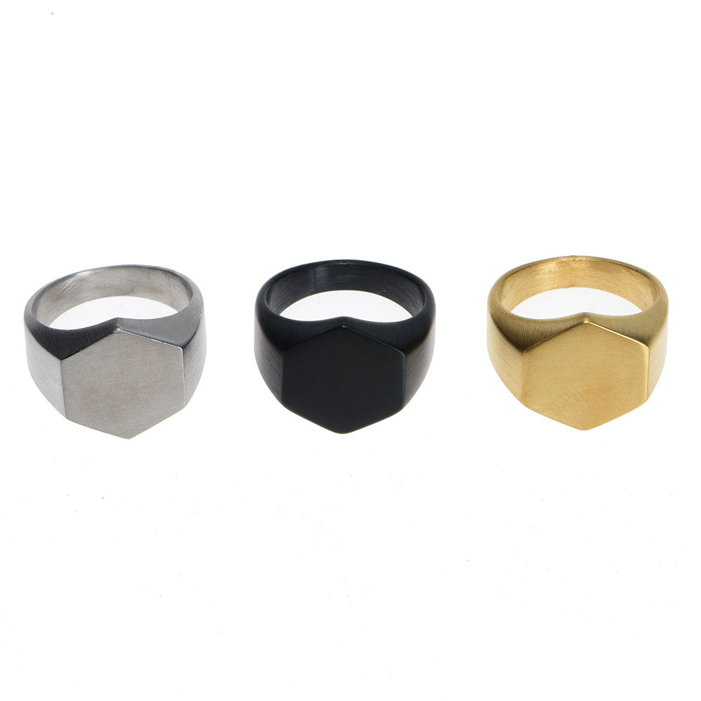 Hexagon ring