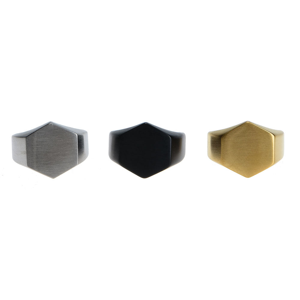 Hexagon ring