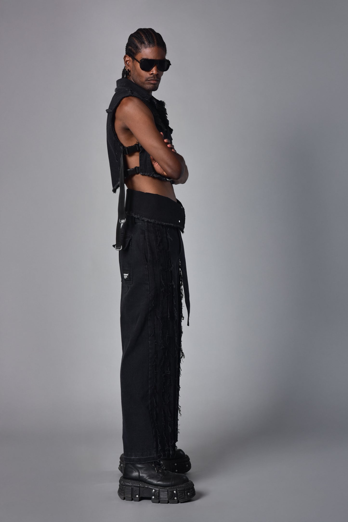 Pantalon Kyoto ultra wide leg denim