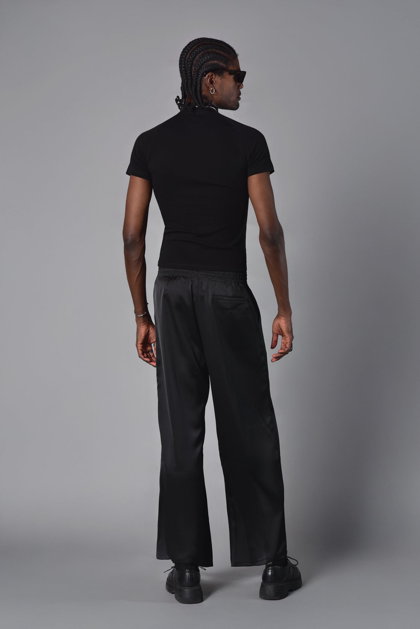 Camiseta super slim perkins negra