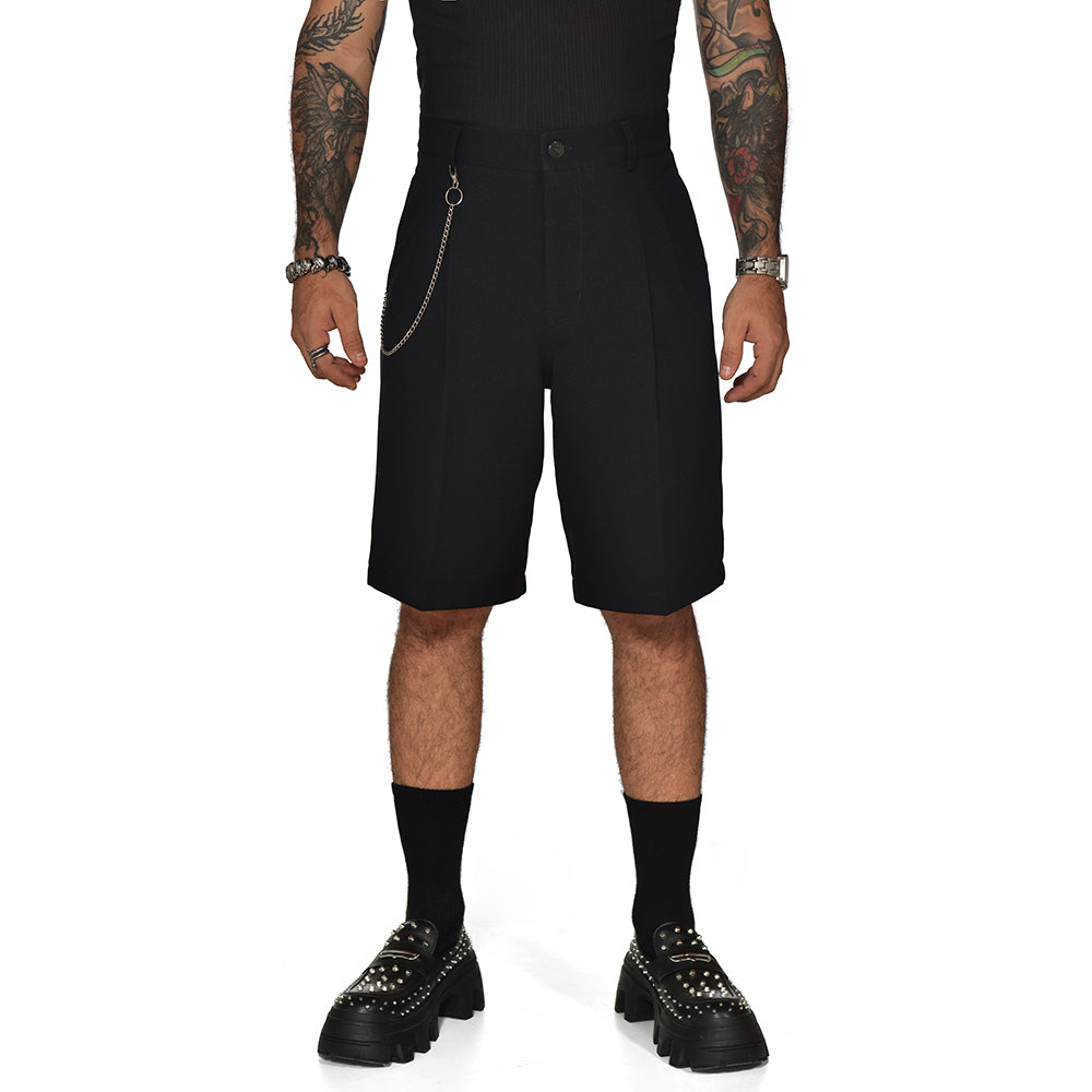 Tailored jort negro