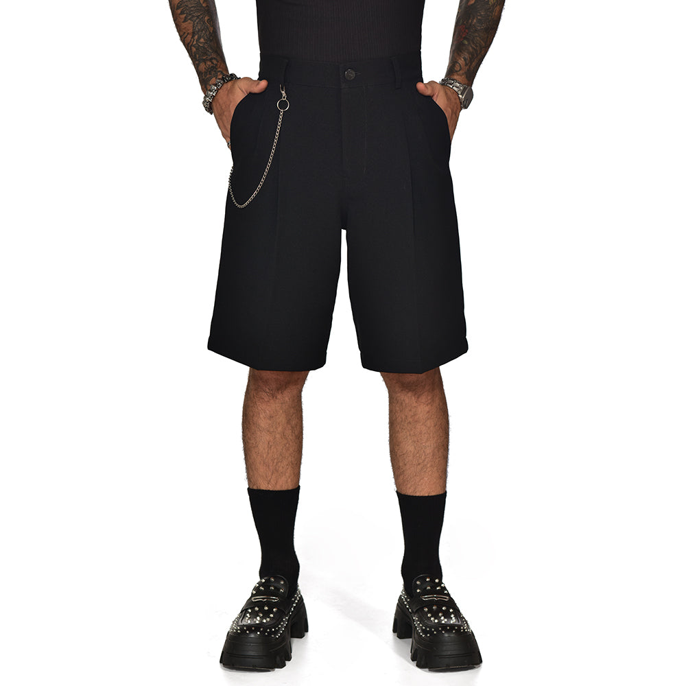 Tailored jort negro