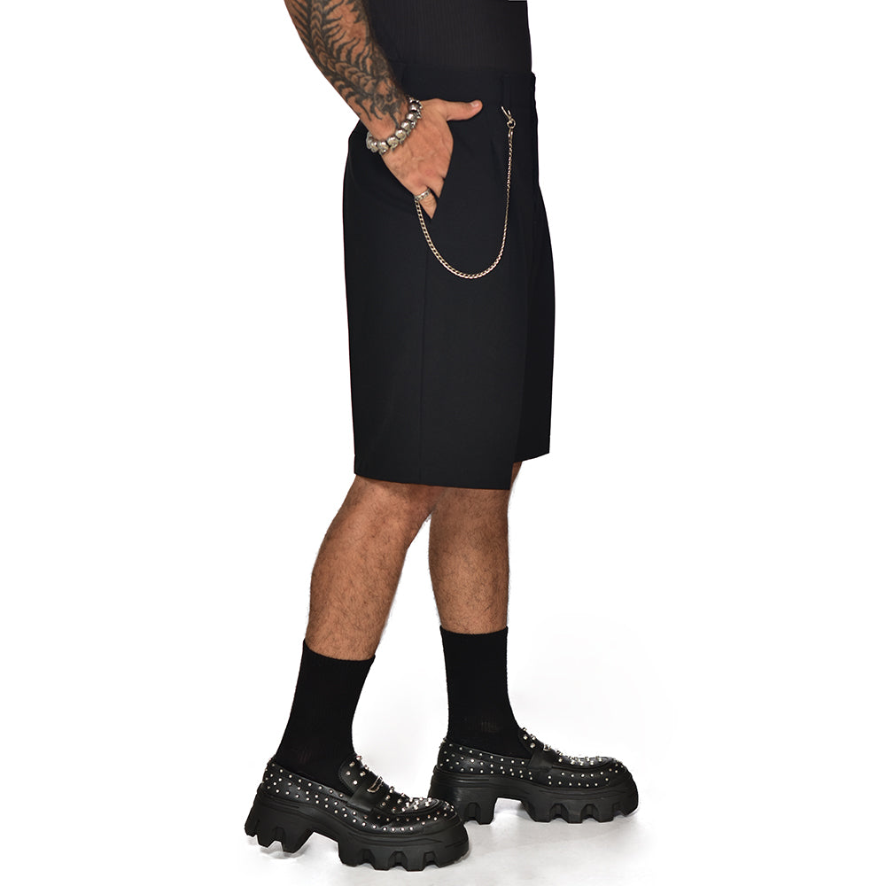 Tailored jort negro