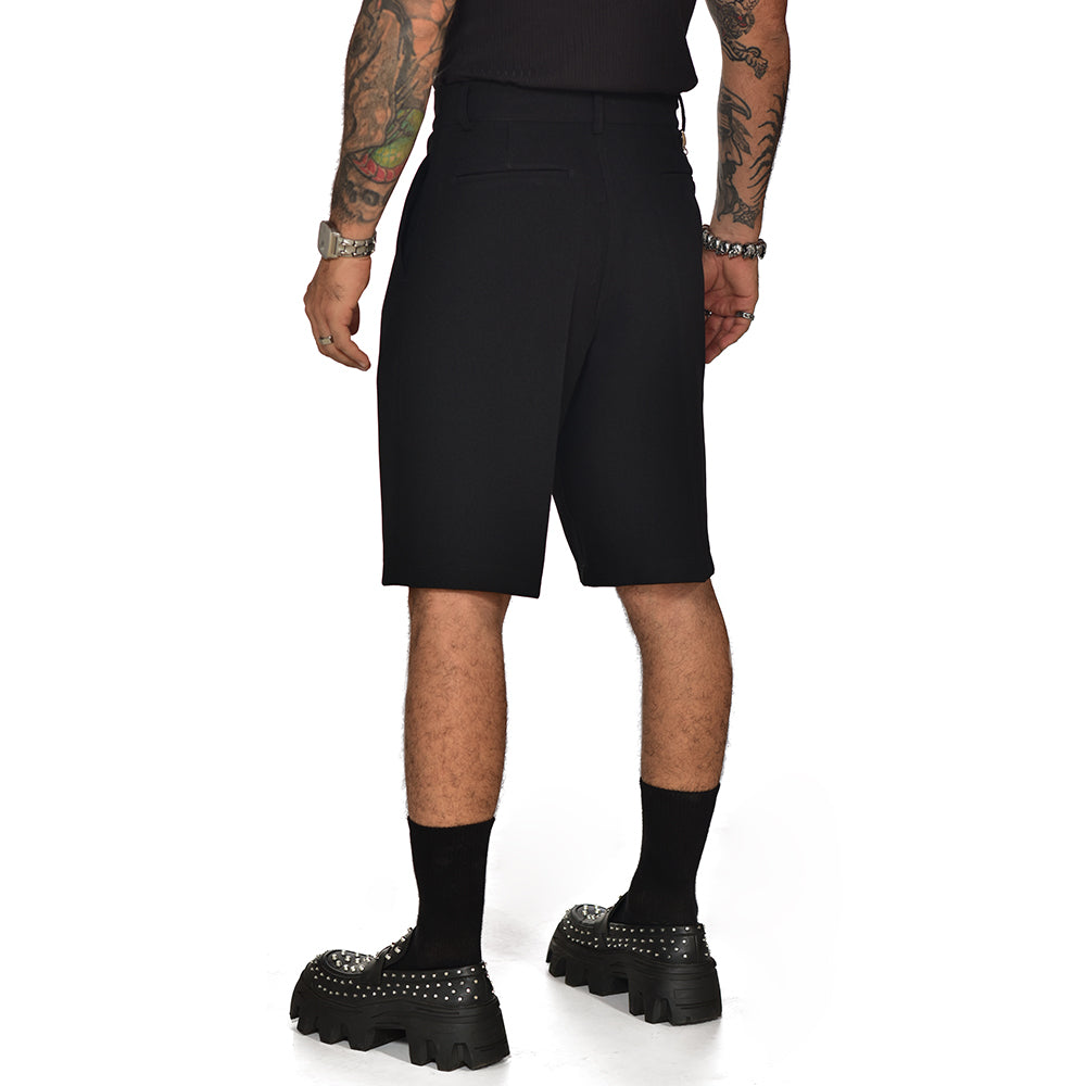 Tailored jort negro