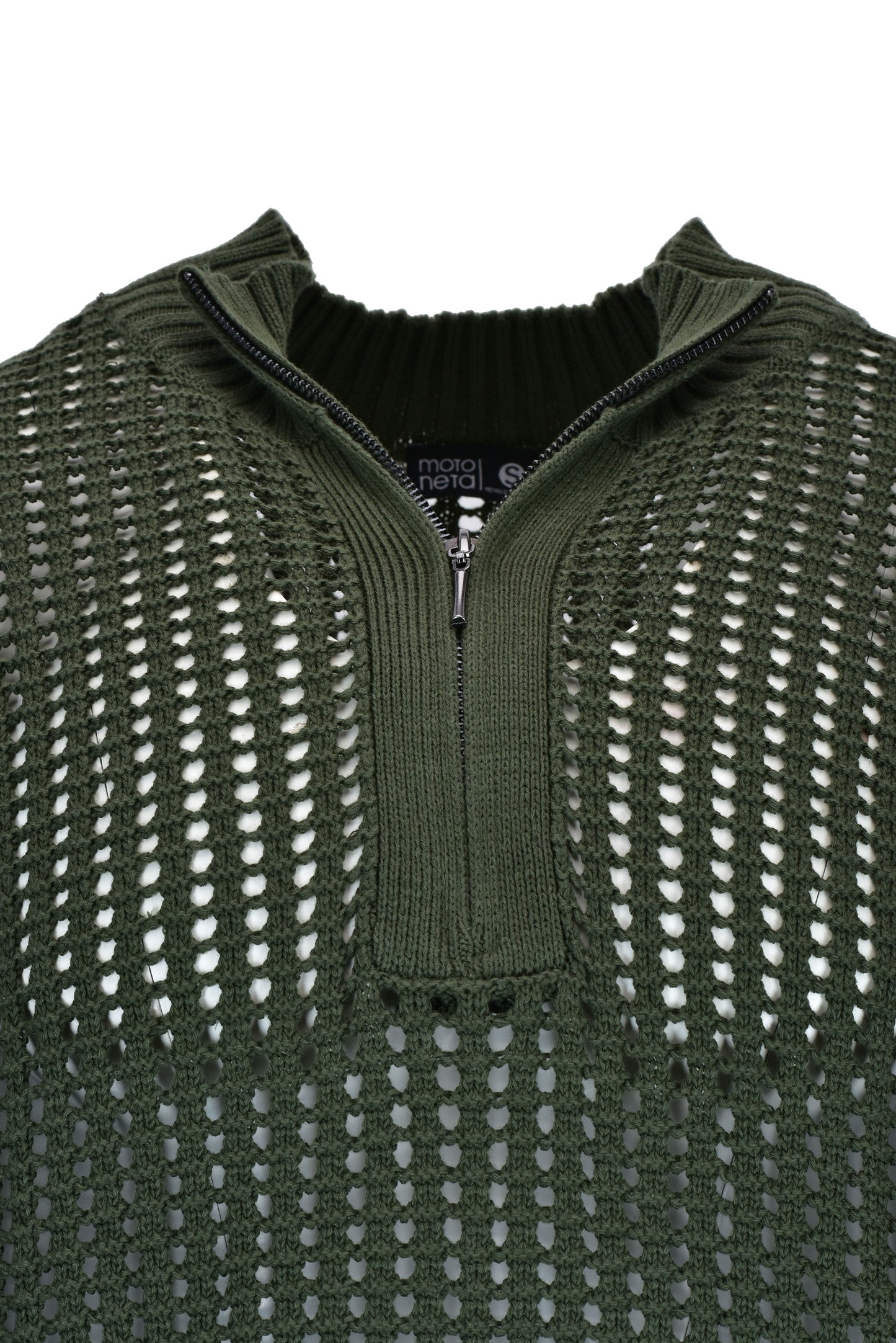 Camiseta Tejido Grid verde pino