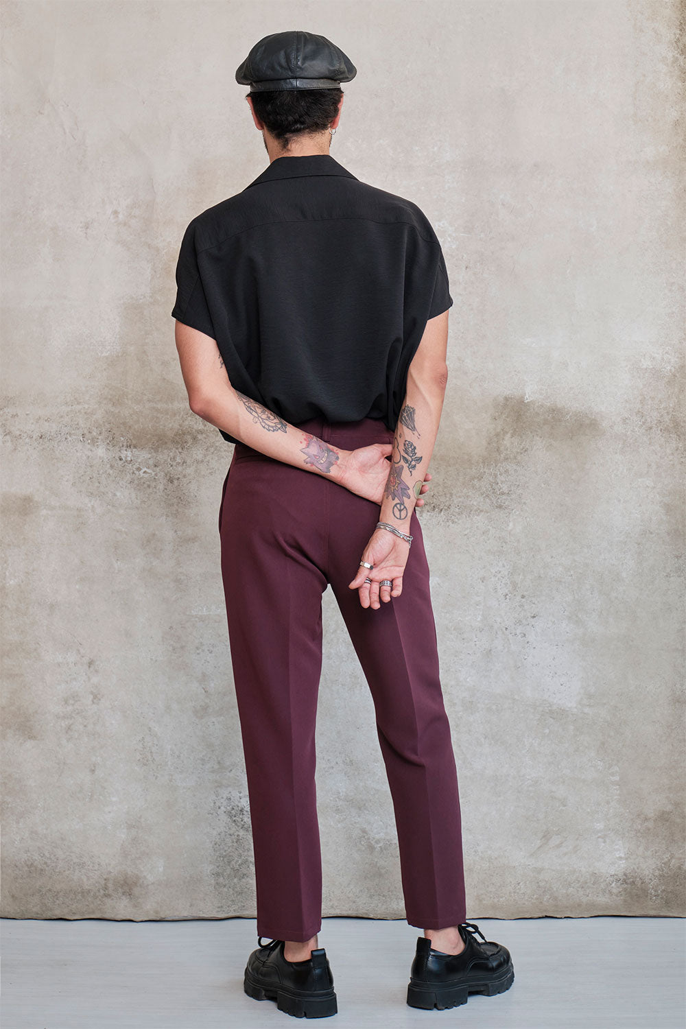 Bluson oversize extragrande negro