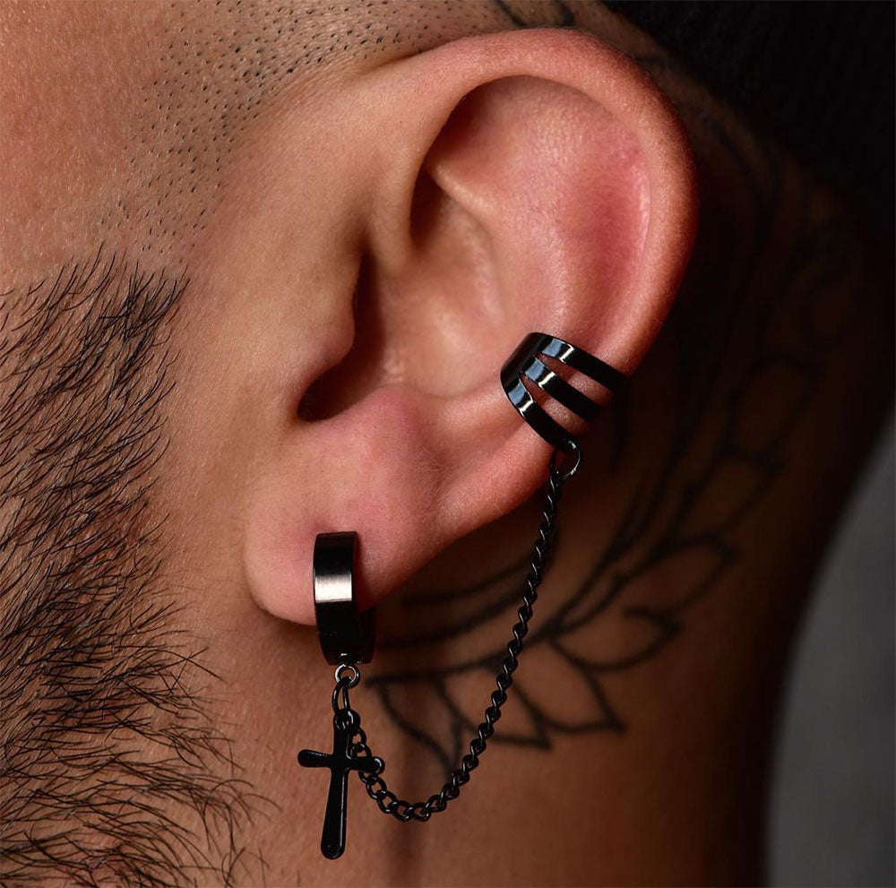 Earcuff dual black