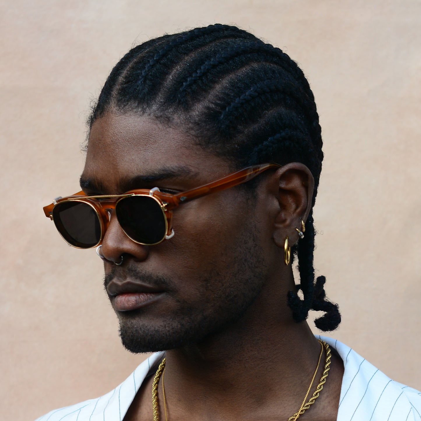 Gafas acetato Italiano montana carey