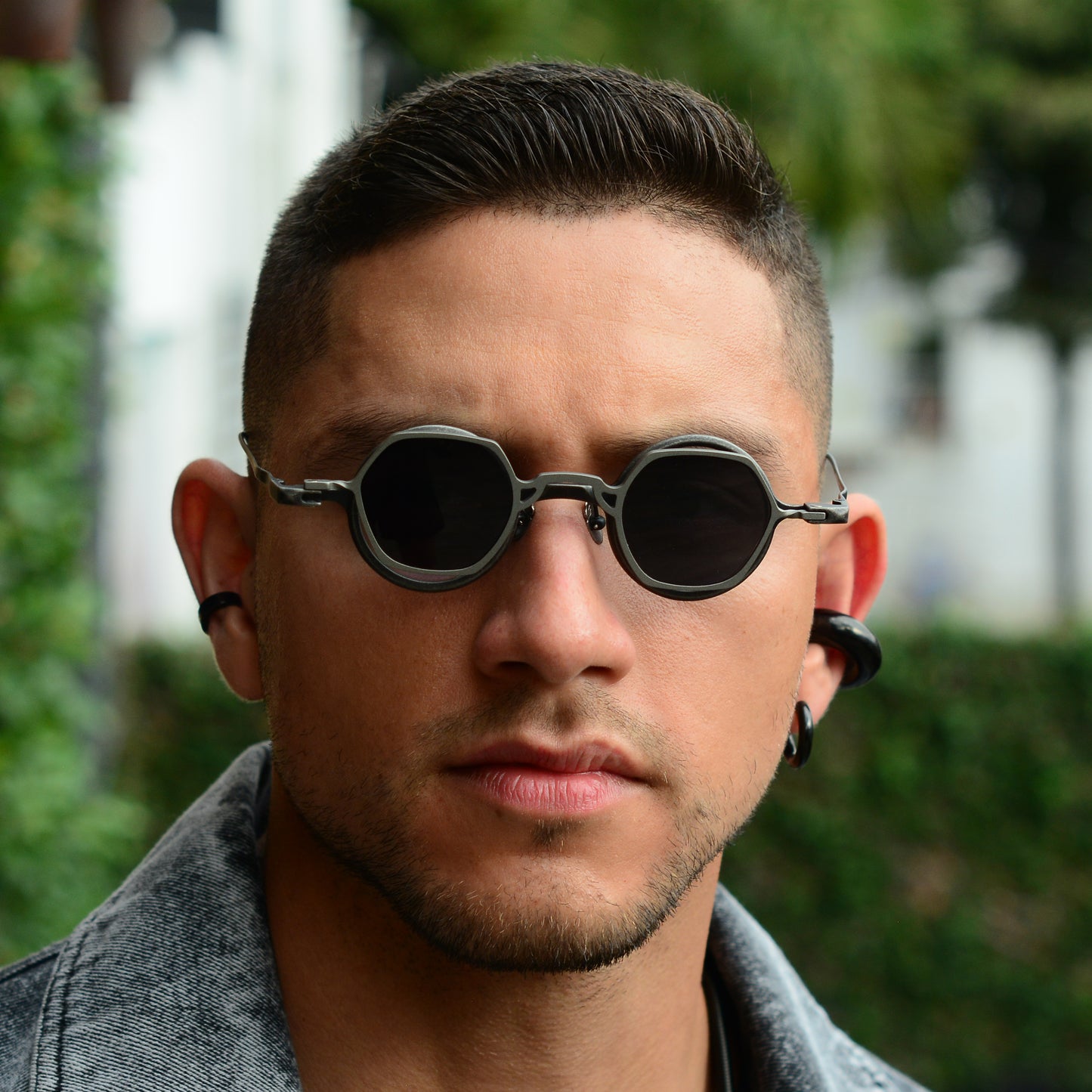 Gafas Titanium Cíborg pavonado