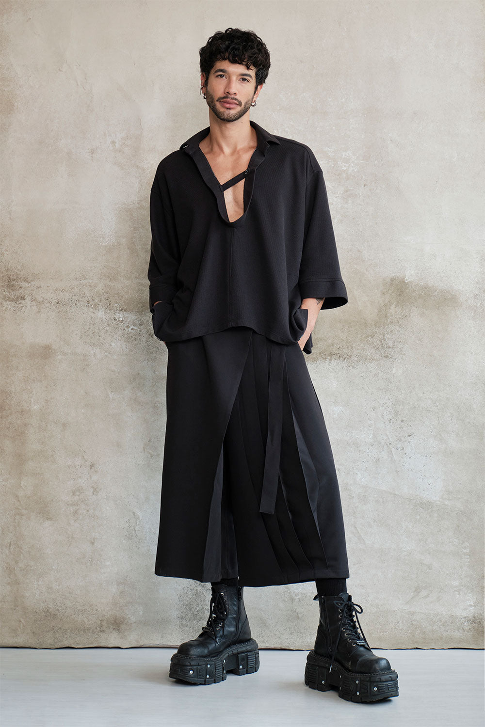 Bluson oversize bat black