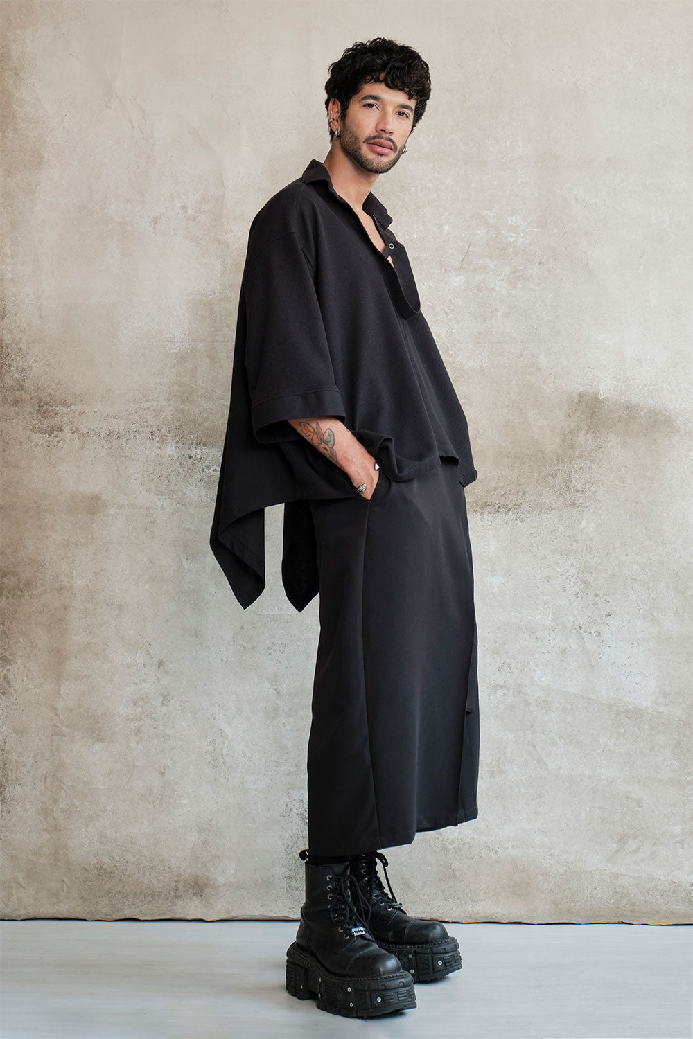 Bluson oversize bat black