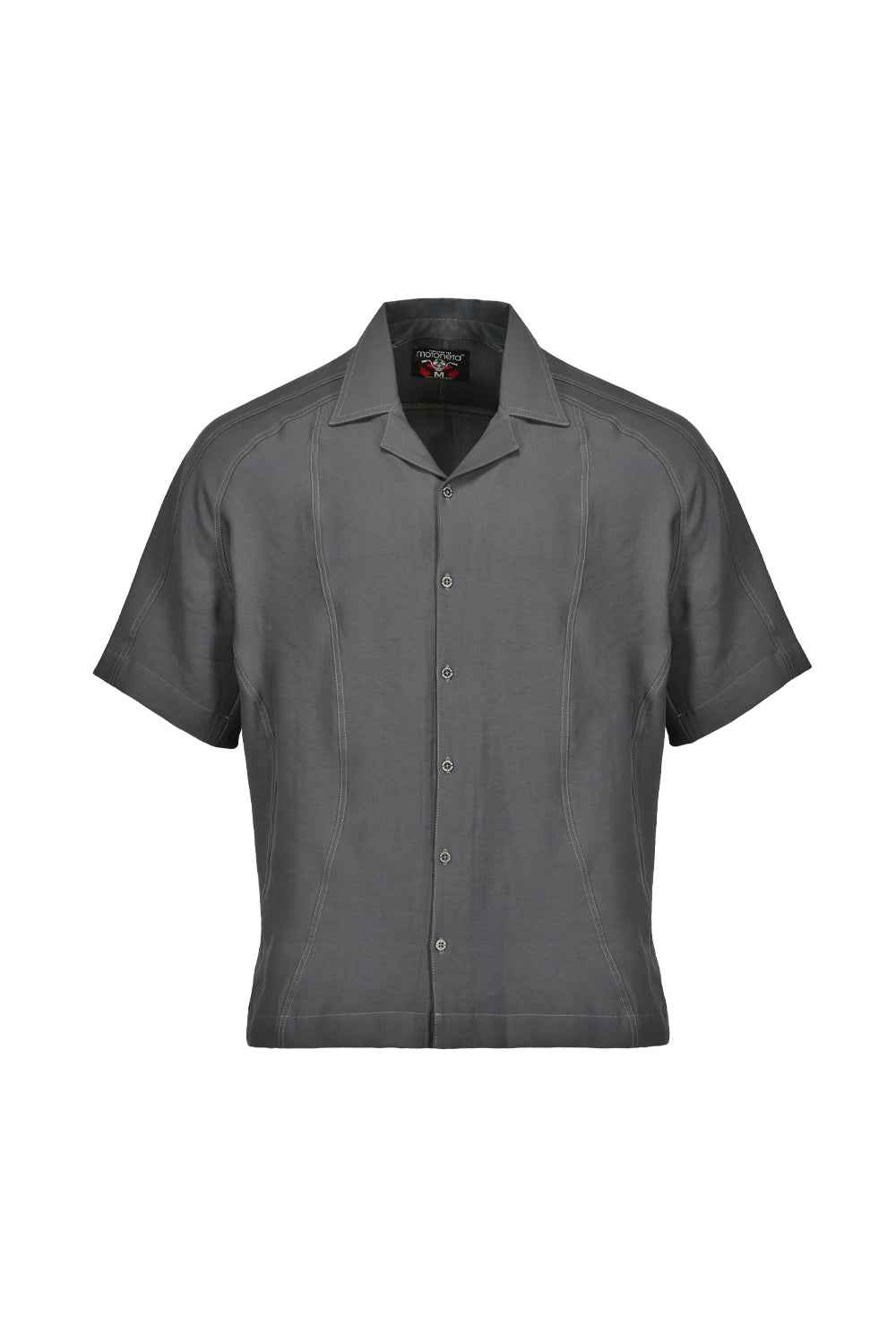 Camisa boxy fit gris