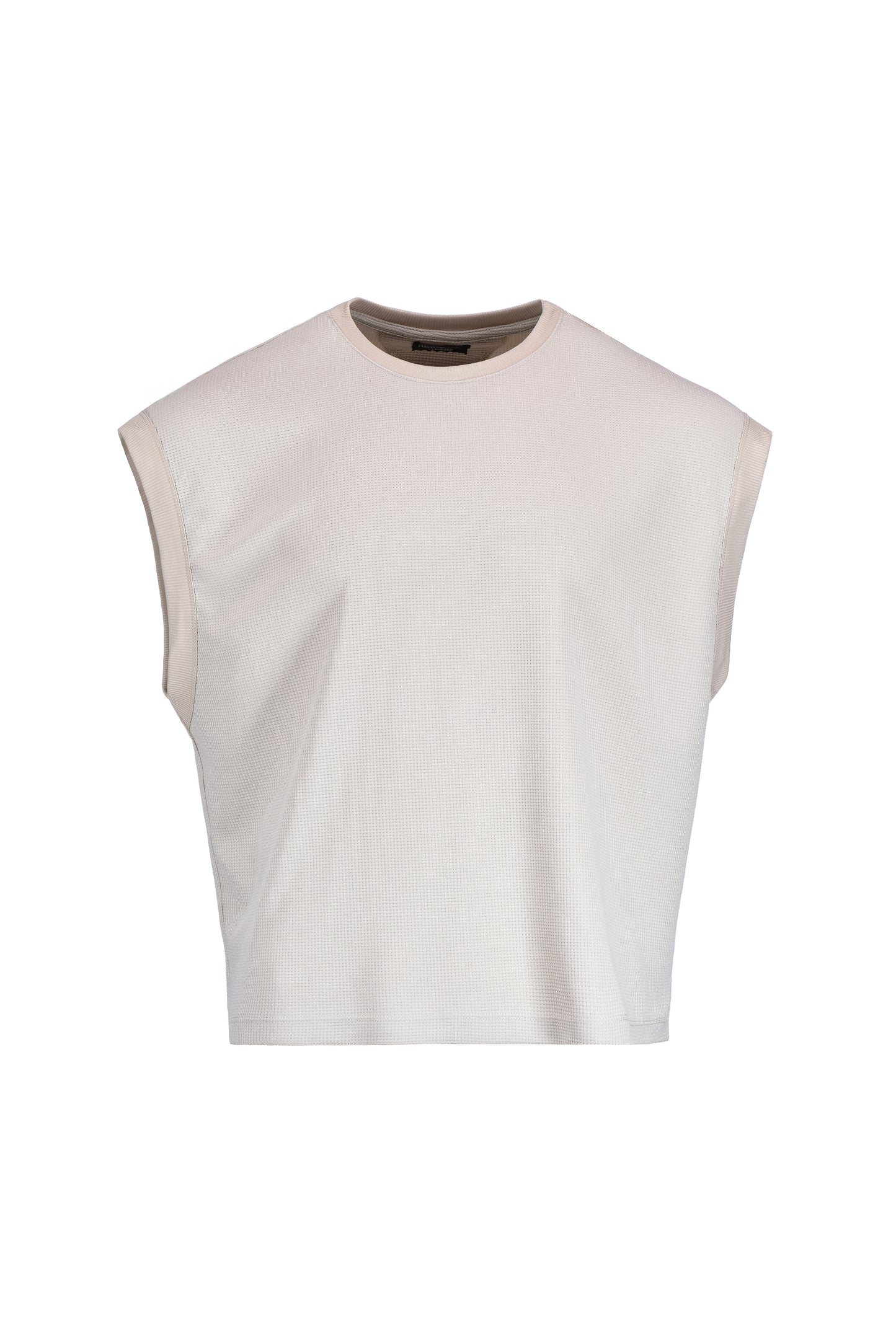 camiseta sleeve triad beige