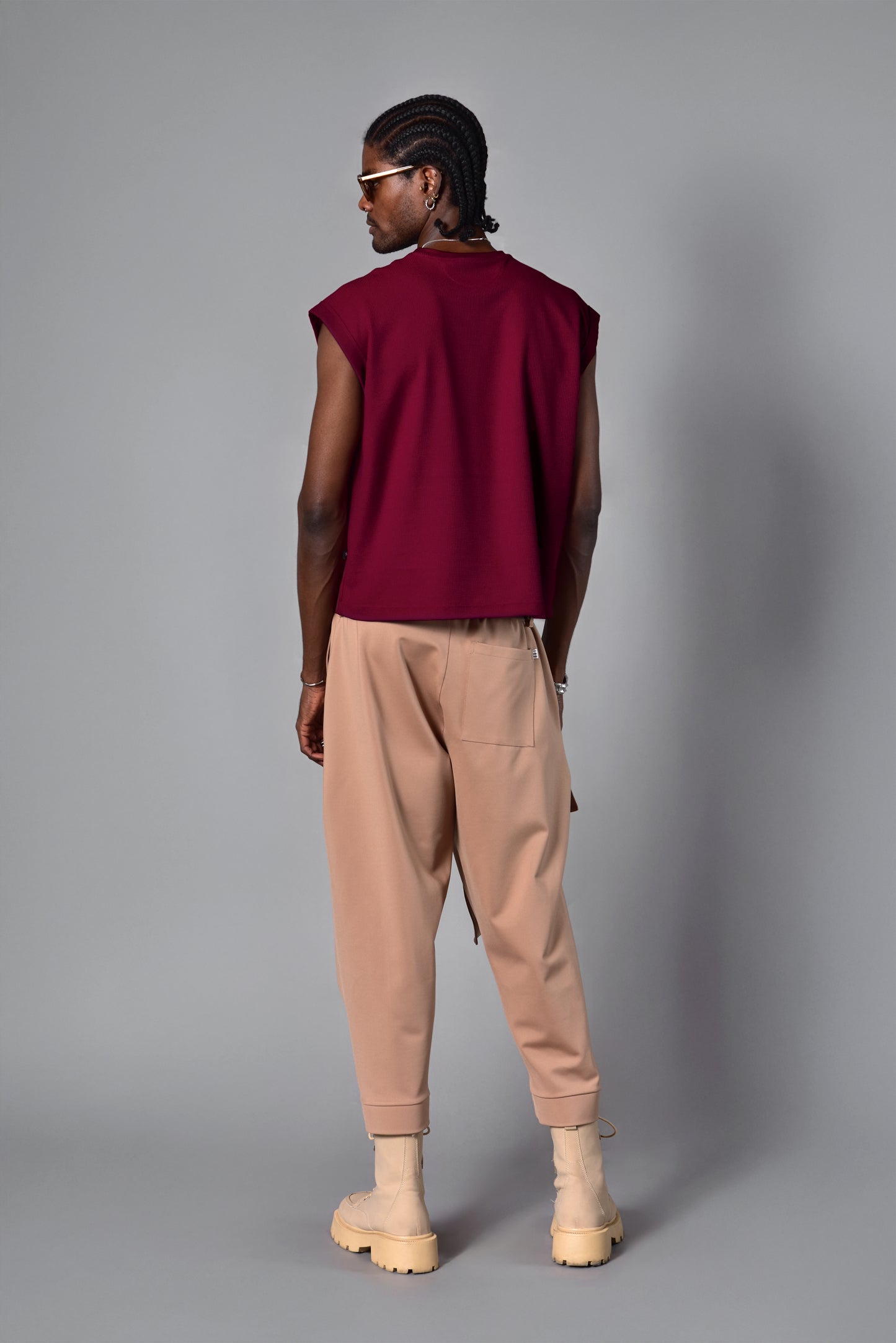 Pantalon samurai beige