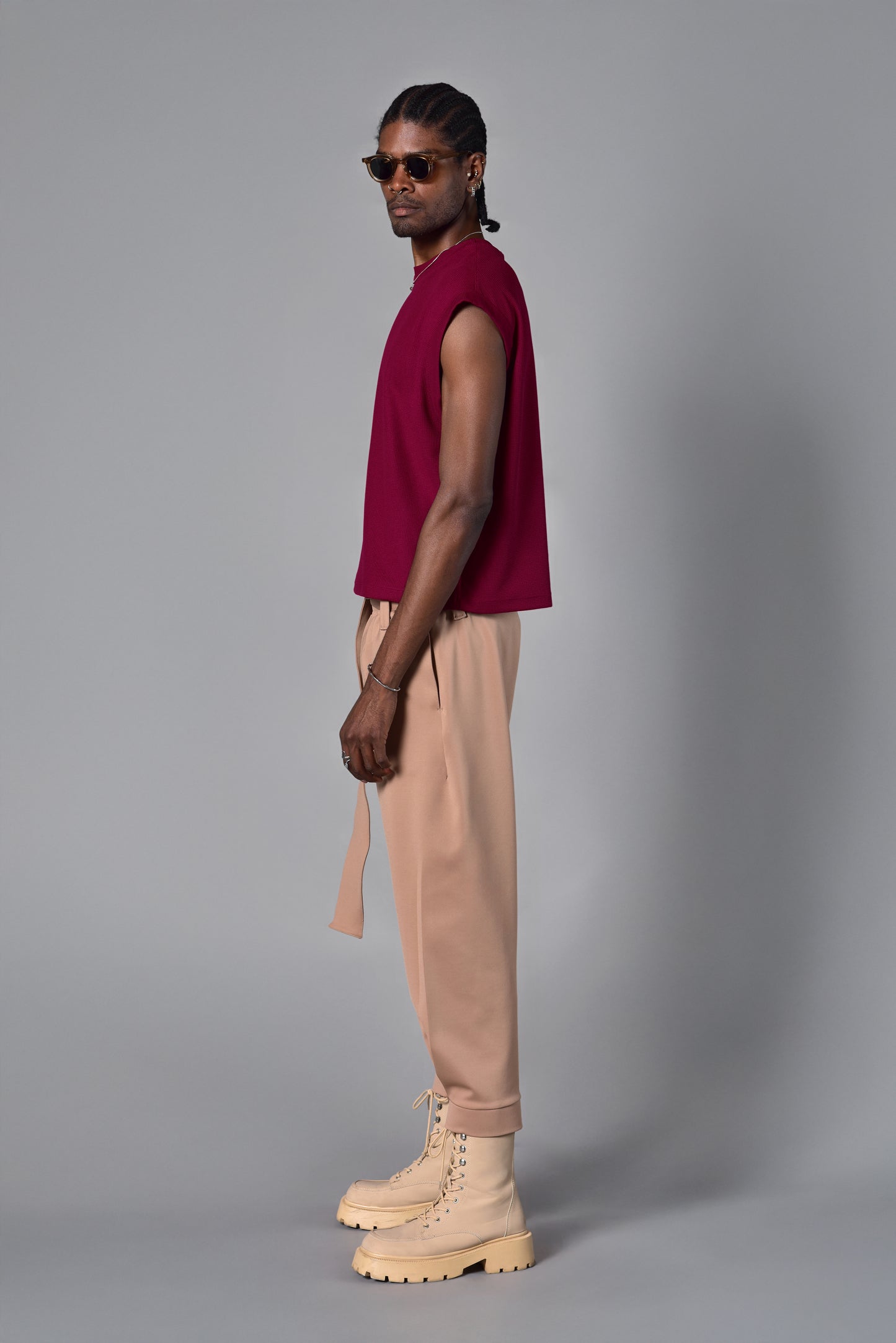 Pantalon samurai beige