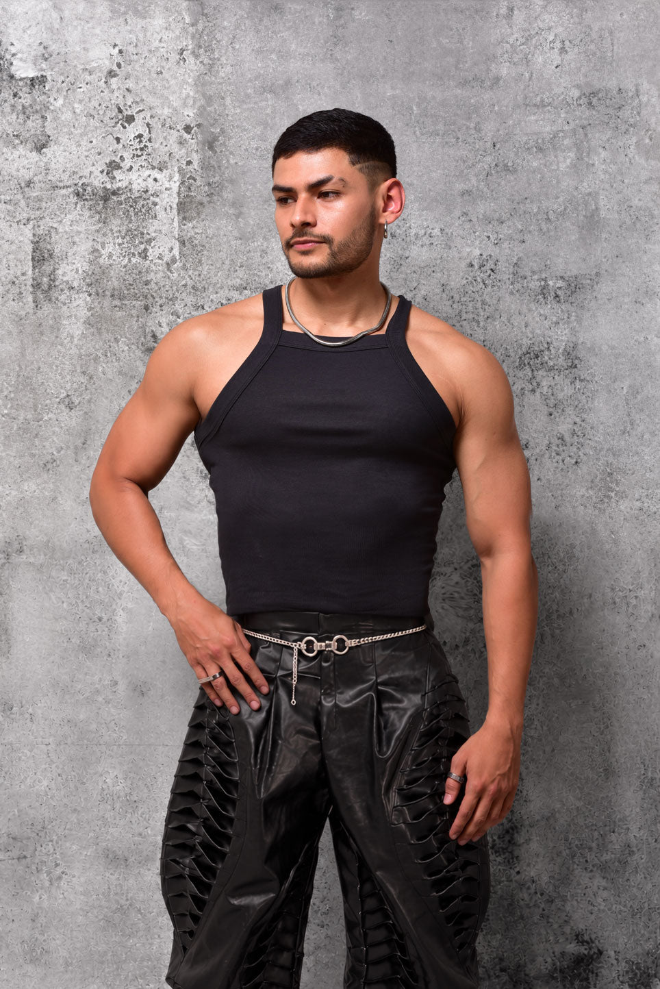 Tank top rib dark