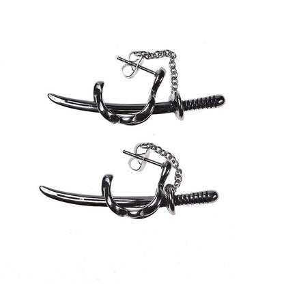 Sword earring