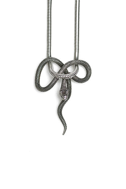 Snake pedant necklace 60cm