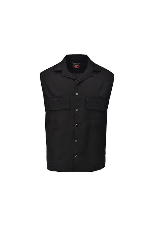 Camisa Sleeveless cargo black