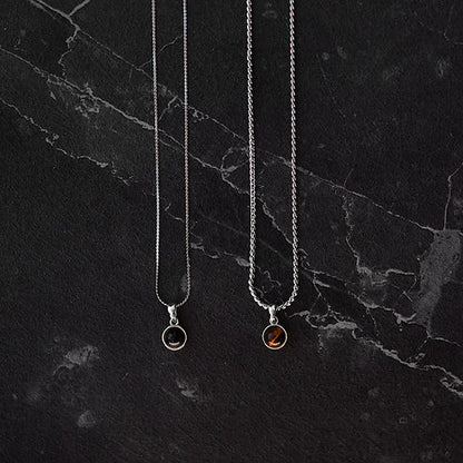 Gem drops necklace