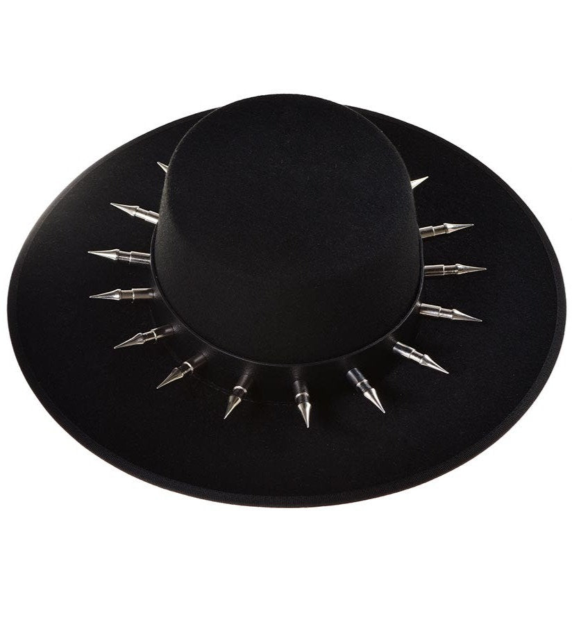 Black Cordoban hat tache dog