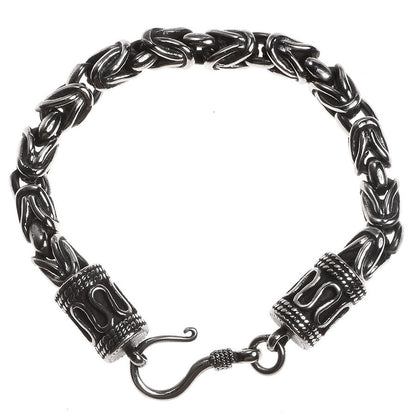 Shiva silver bracelet
