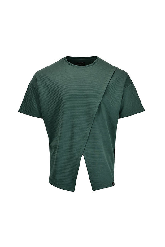 Camiseta fighter layering esmeralda