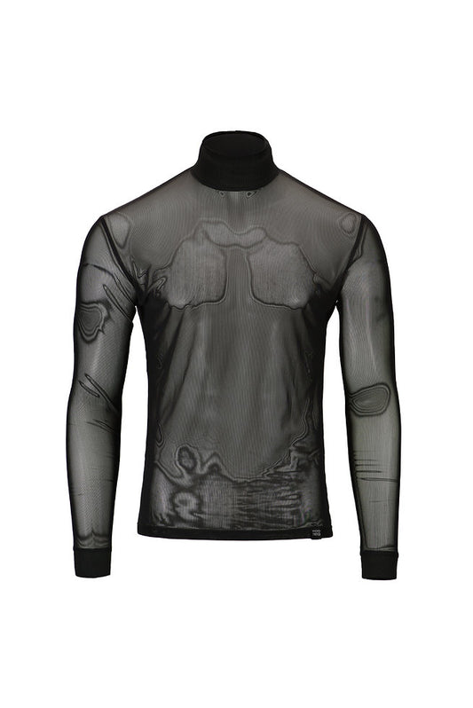 Buso slim fit cuello tortuga transparency