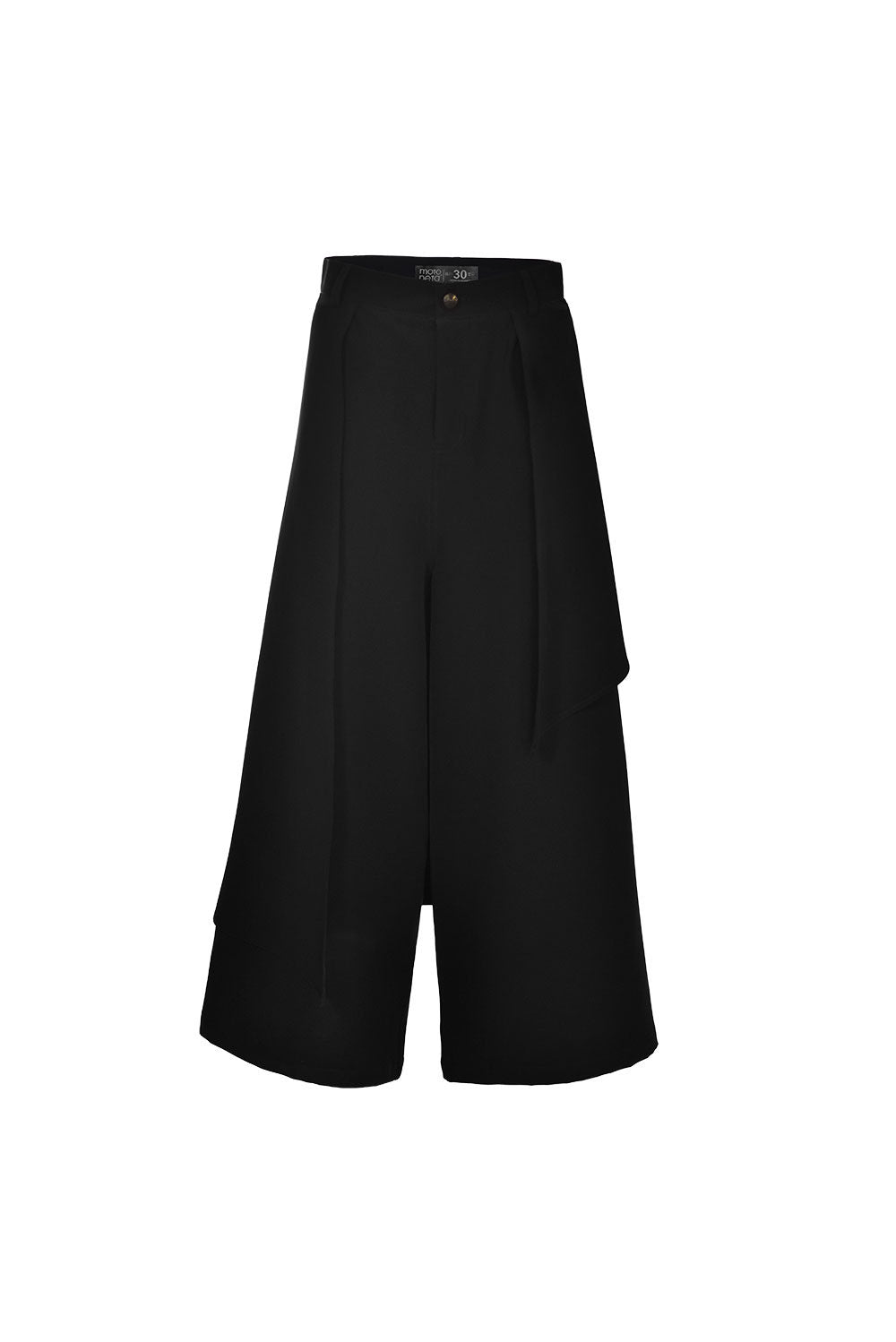 Falda pantalon capas negro
