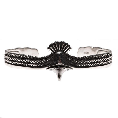 Eagle bangle silver