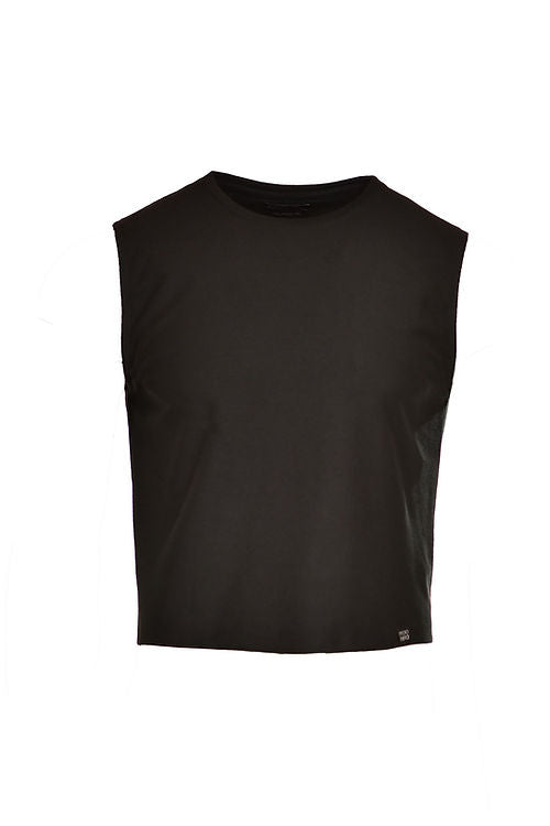 Camiseta sin mangas crop top