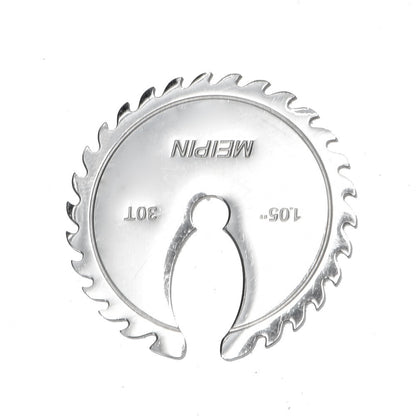 Saw blade earcuff