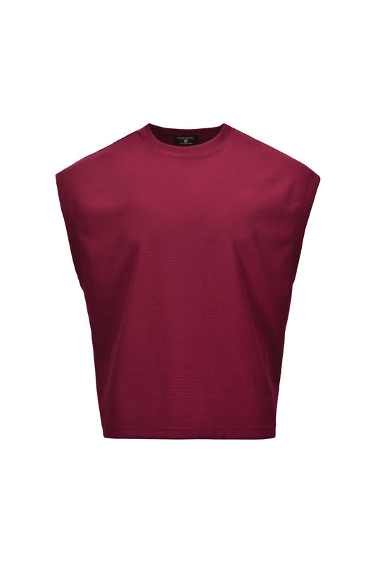 camiseta sleeve triad vinotinto