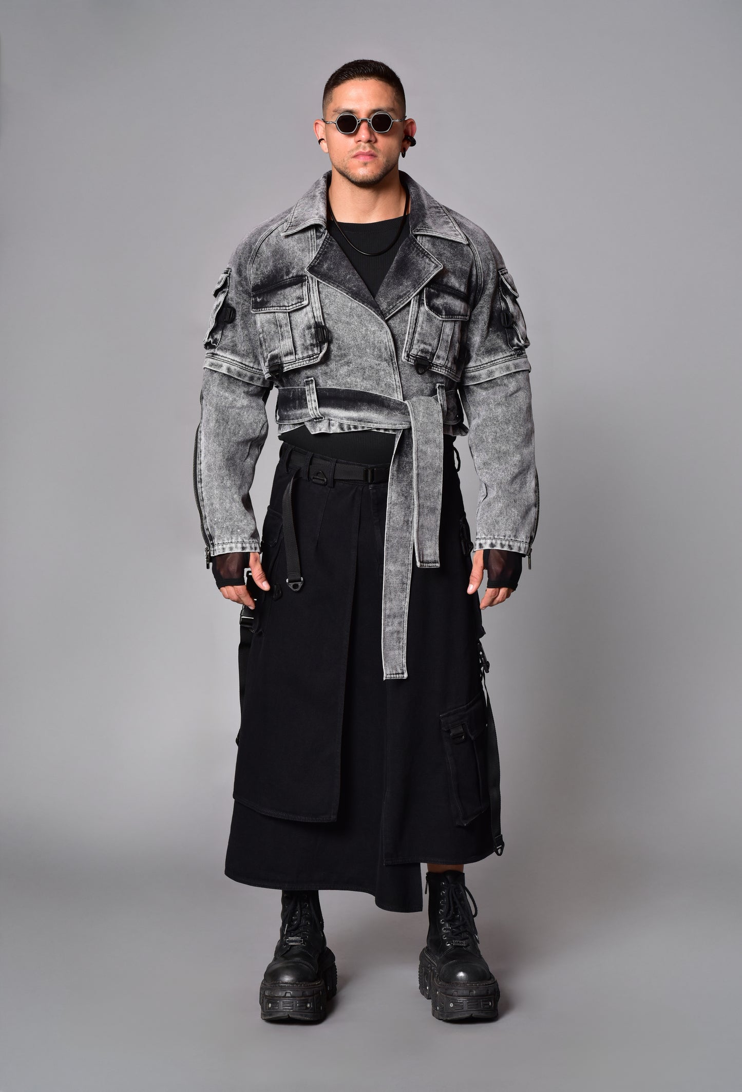 Chaqueta Wasteland cargo techwear