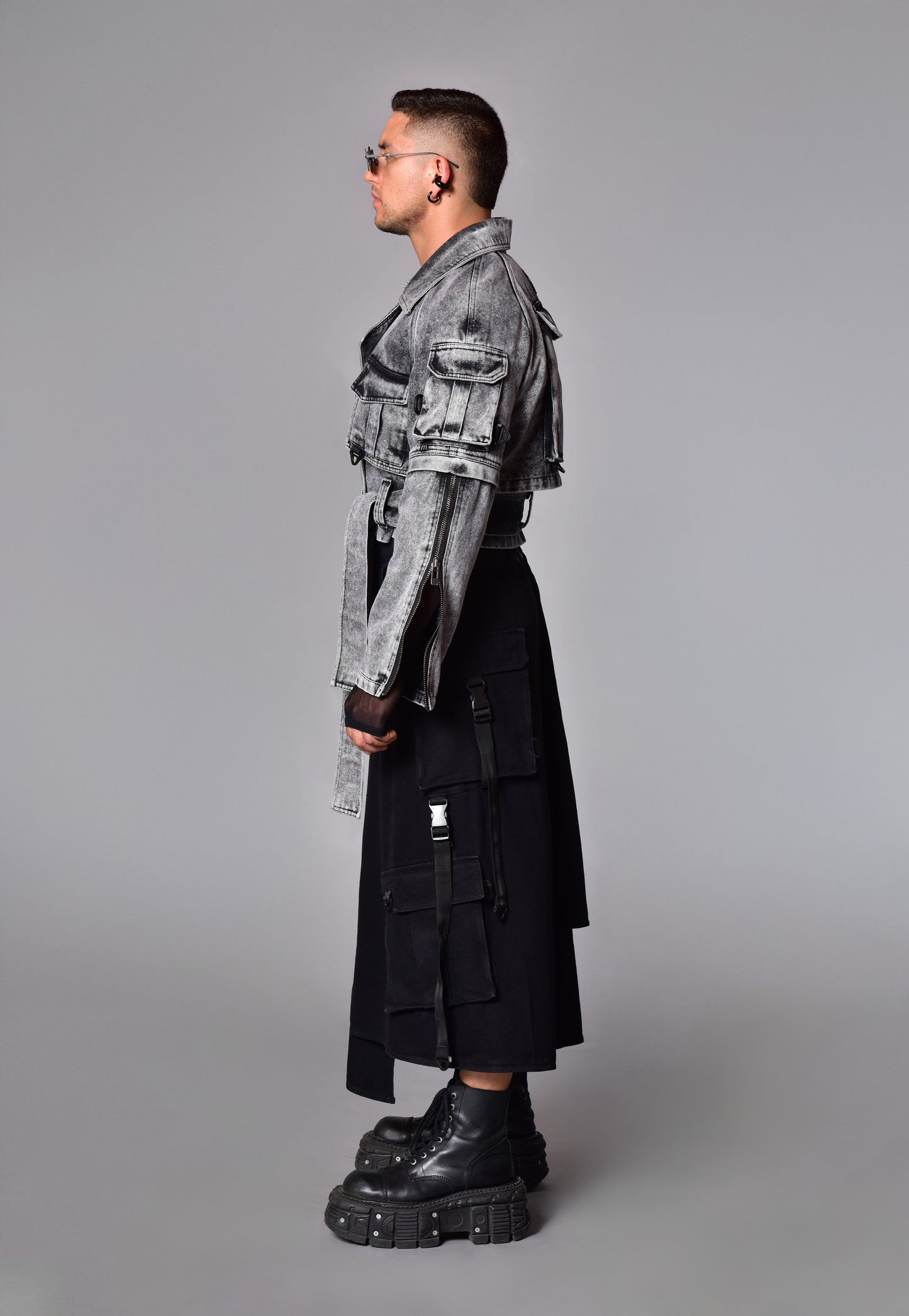 Chaqueta Wasteland cargo techwear