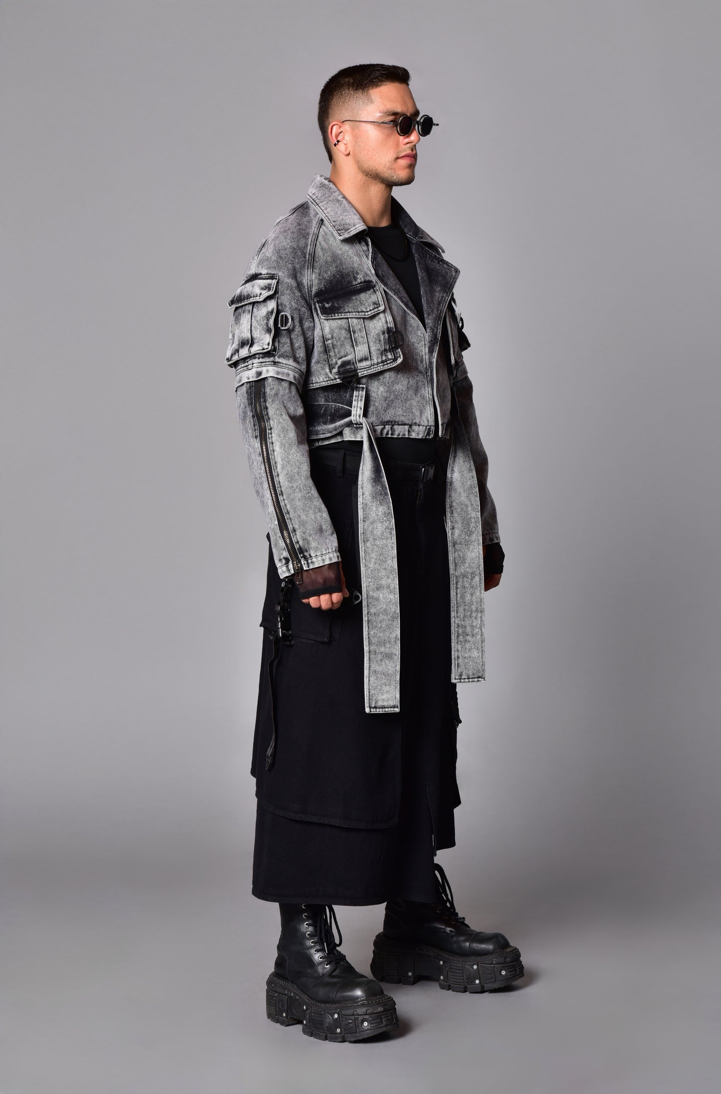 Chaqueta Wasteland cargo techwear